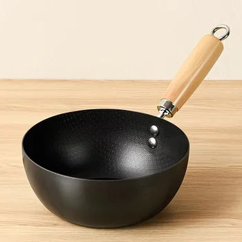 Flat Bottom Iron Wok 1