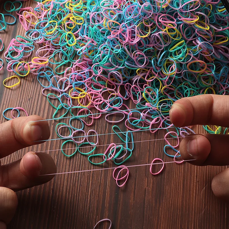 Colorful Elastic Hair Bands 4