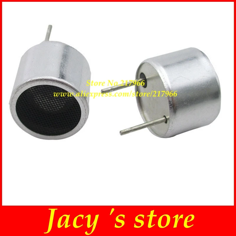 Open type ultrasonic sensor frequency 40KHZ 10mm diameter transceiver probe short obstacle avoidance aluminum shell