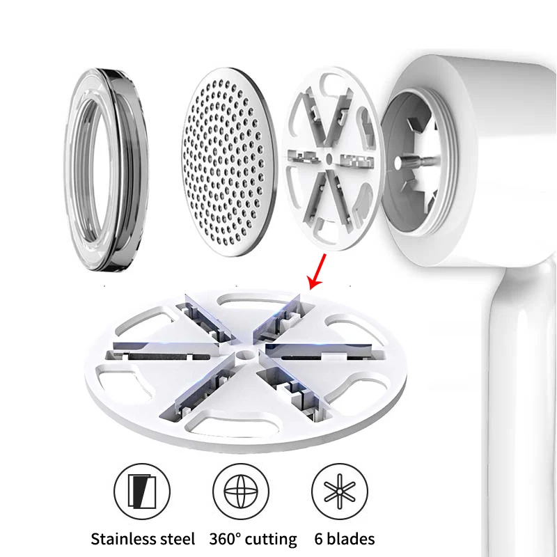 Clothing Fuzz Pellet Machine Electric Lint Remover Blades Portable Charge Removes Clothes Shaver_voghion.com