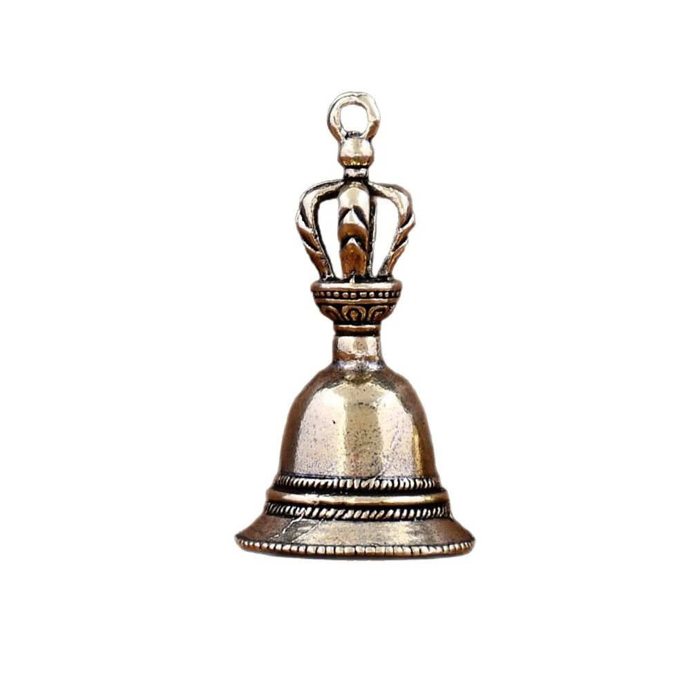 S282c5f2db62b4076b5e8e02a232589e9Z.jpg Die-casting Motorcycle Guardian Bell Handmade Meditation Biker Good Luck Charm Spiritual Pendant Evil Spirit Trap Bell Gifts - Image 1