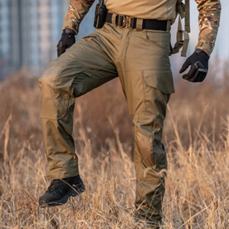 

Military Raider Tactical Pants Men's Scratch-resistant Wear-Resistant Training Trousers Outdoor Hiking Combat Hunting Overalls