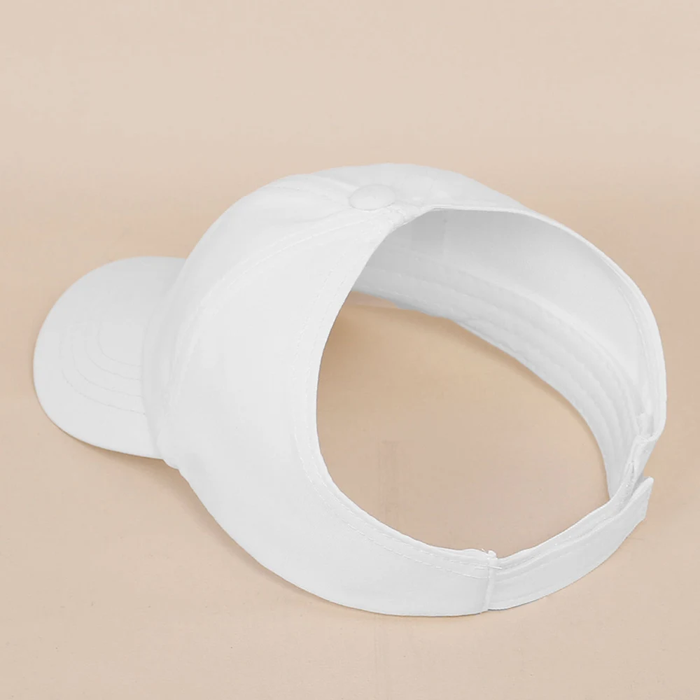 Baseball Cap Fashion Solid Color Ponytail Hat Kids Boy Girl Cap Adjustable Baseball Caps Travel Baby Children Peaked Caps High Ponytail Cap