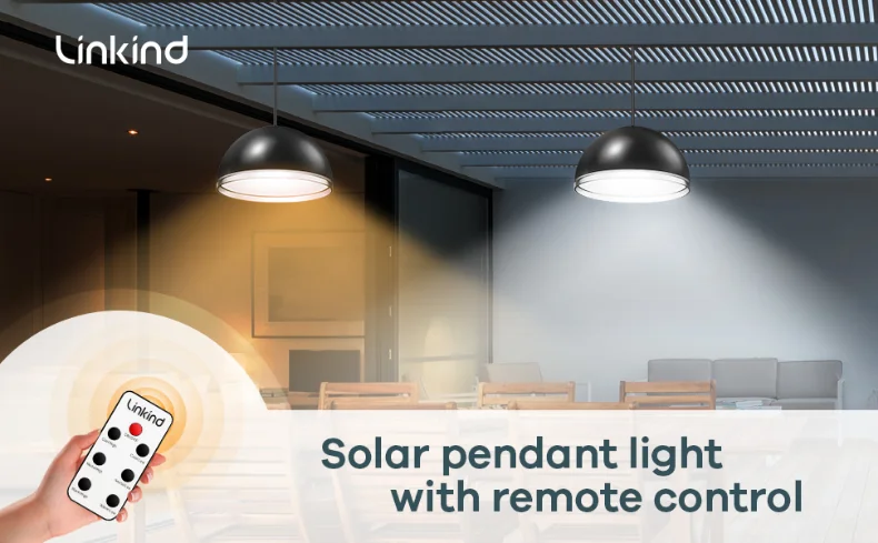 Linkind solar pendant light