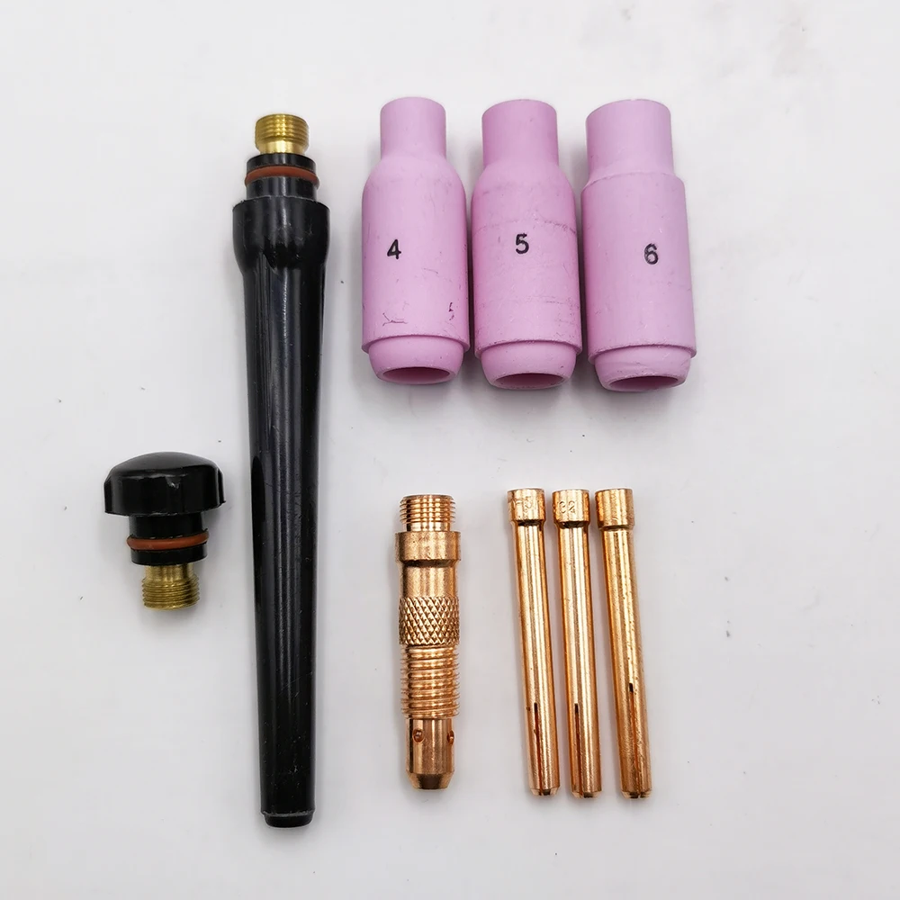 Argon Tungsten Arc Gas Valve  WP-17 WP17 Air Cooled Tig Welding Torches 4M For Tig Welding Torch Gas And Cable Whole