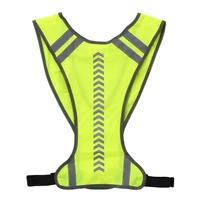 Cycling Reflective Vest High Visibility Safety Vest Outdoor Sports Running Cycling Reflective Vest with Pocket For Outdoor 2