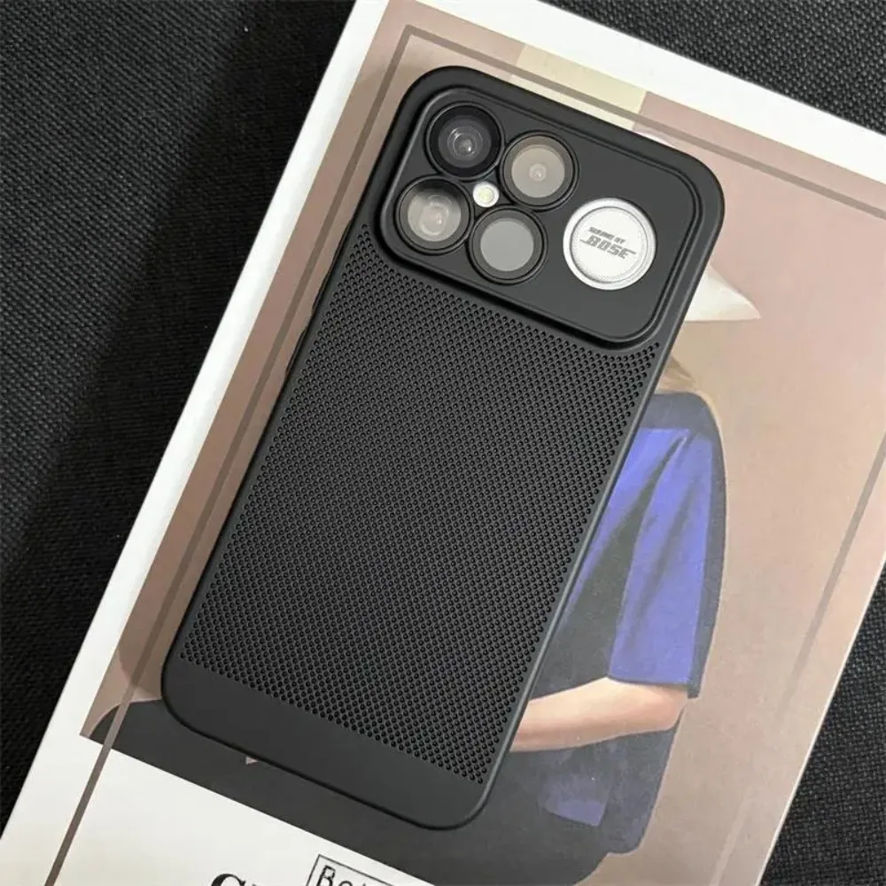 Honeycomb Mesh Heat Dissipation Hard Case - Slim Protective Cover