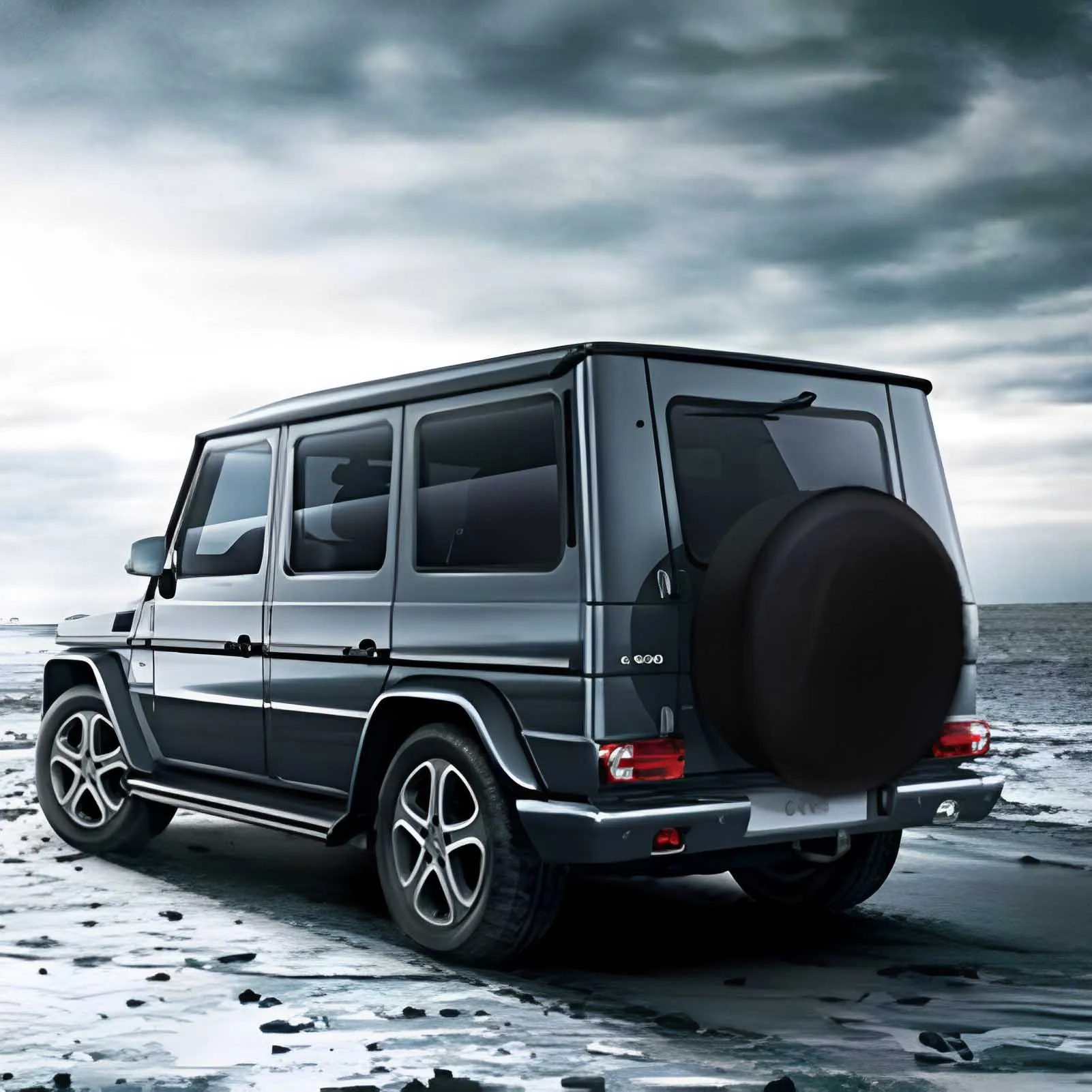PVC Black Car SUV Tire Cover Heavy Duty & Waterproof Wheel Storage Bag for Auto Car SUV Minibus