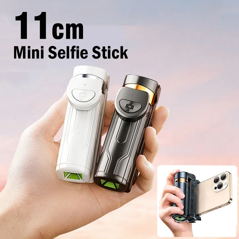 Super Mini Selfie Stick Portable Phone Holder Shooting Aid Versatile Integrated Design Bluetooth Remote For Live Broadcas selfie stick