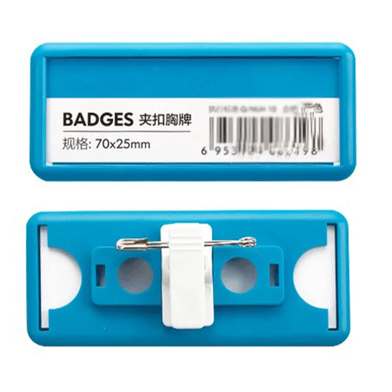 5 Pcs 70X25mm ġ  ΰ Ͻ ID ÷Ʈ öƽ ± ̸   繫 ̸ Ȧ ± б 繫 