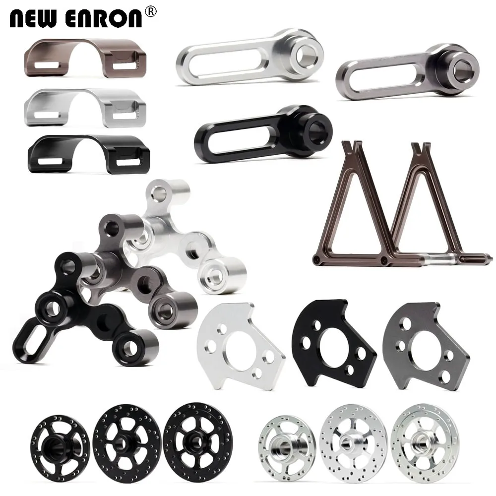 Motorplatte / Verbindungsmontage / Lenkgestänge / Bremsscheibenplatte B3 B4 / Hinterradhalter für RC 1/8 Kyosho Motorrad Honda NSR500