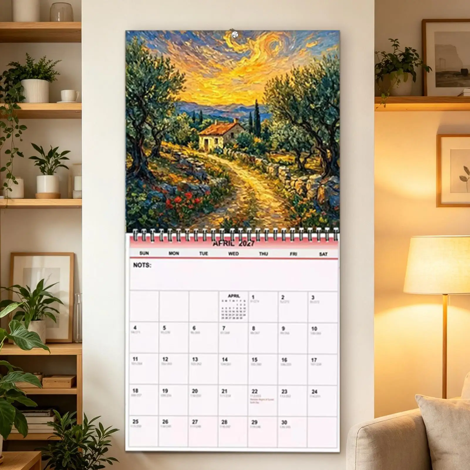 Calendario da Parete 2027 con Girasoli - immagine 4