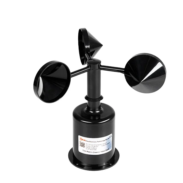 

RIKA RK100-02 CE Certified 4-20ma 0-5V RS485 Analog Anemometer Wind Speed Sensor For Weather Monitoring