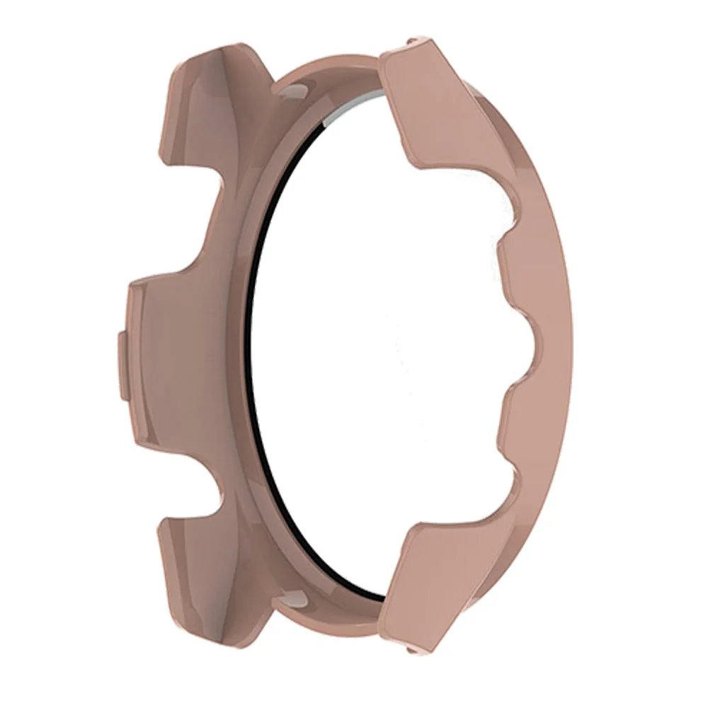 For Garmin Forerunner 265 / 265s Protective Case + Tempered Glass Film For Forerunner 265 Watch Cover 2-in-1 Watch Decoration