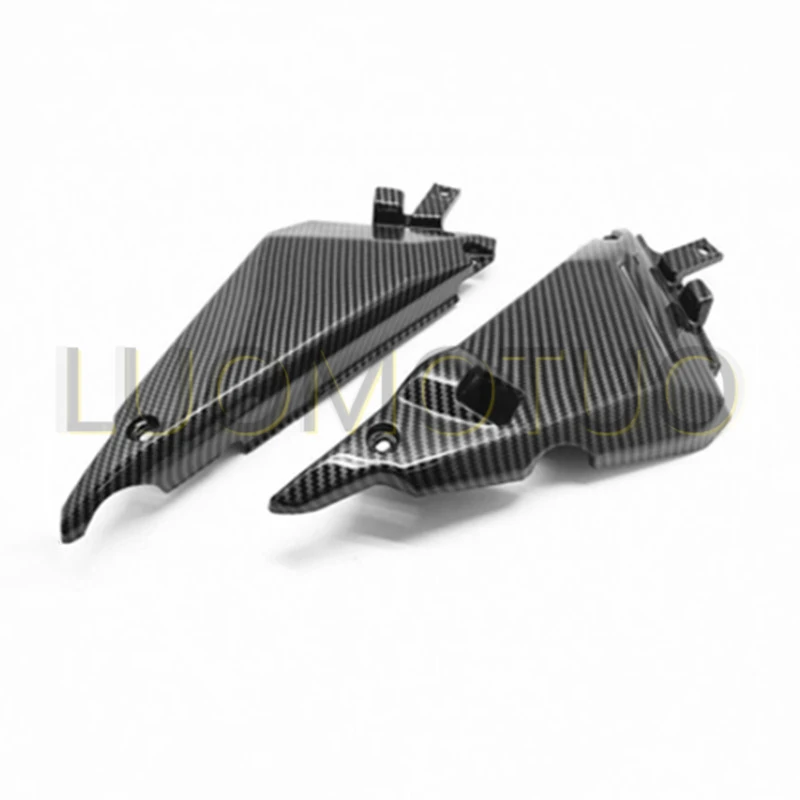

Motorcycle ABS With Carbon Fiber Paint Front Frame Side Cover Cowl Panel Trim Body Fairings Fit For Kawasaki Z650 2017-2020