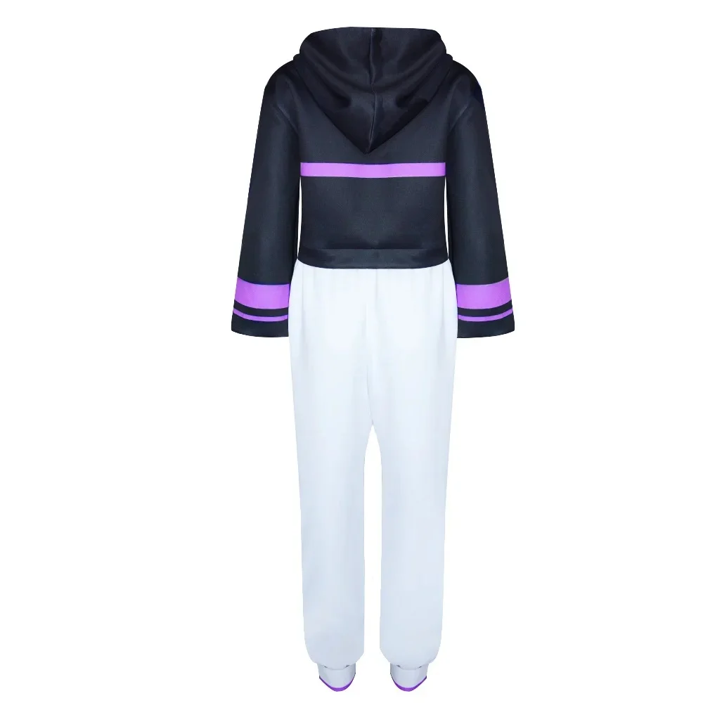 VTuber: Hololive Nekomata Okayu | Purple Hoodie Cosplay Costume 26 Hololive Nekomata Okayu Hoodie Cosplay Costume for Women (Unofficial)