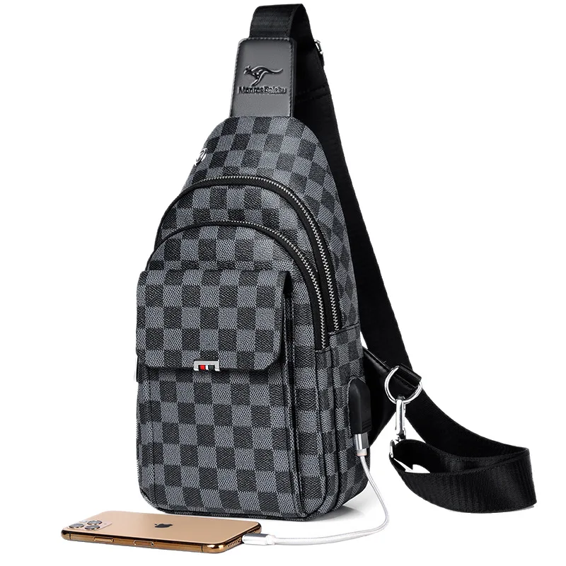 New Style Men's Chest Bag Fashion Trendy Youth Outdoor Casual Shoulder Bag