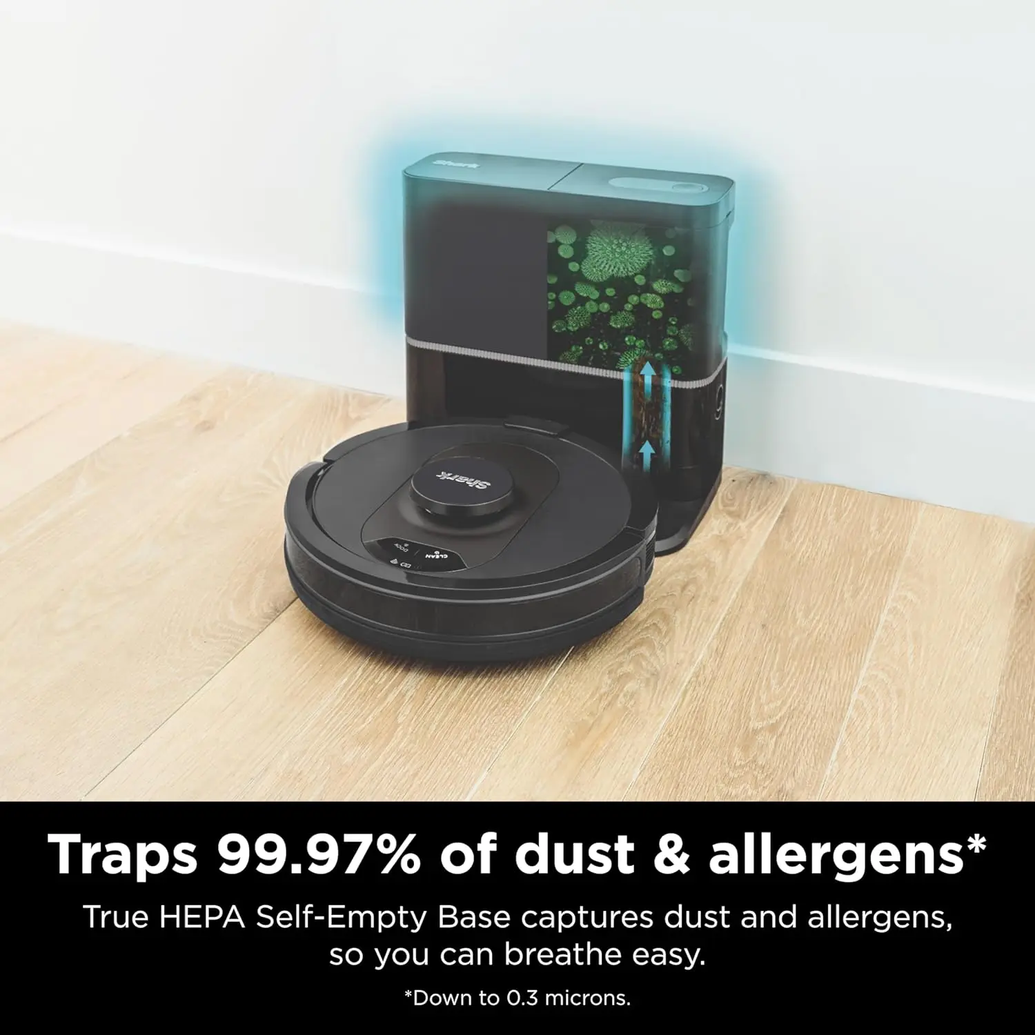 Robot Vacuum, Home Mapping, 30-Day Capacity HEPA Bagless Self Empty Base 3