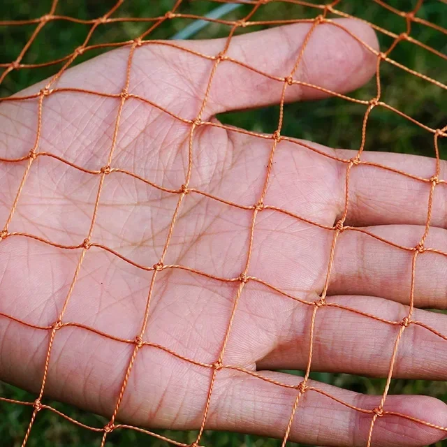 Lawaia Outdoor Cast Network with Steel Pendant Nylon Braided Line Hand Throw Fishing Net with Big Plastic Blue Ring Network 4