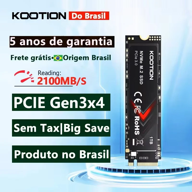 KOOTION X15Lite PCIe M2 SSD NVME M.2 SSD Drive 1TB 512GB 256GB