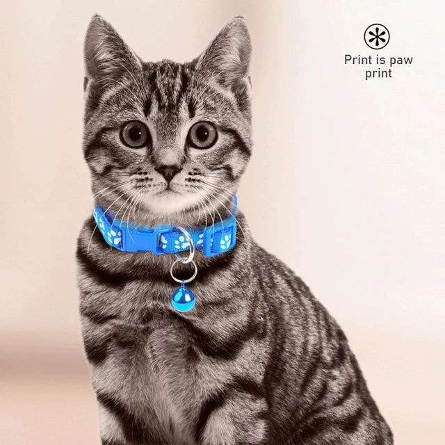 Colorful Pet Pattern Small Dog and Cat Collar with Bell Adjustable Bowties Dog Bow Ties DIY Band Pet Supplies Puppy Accessories 2