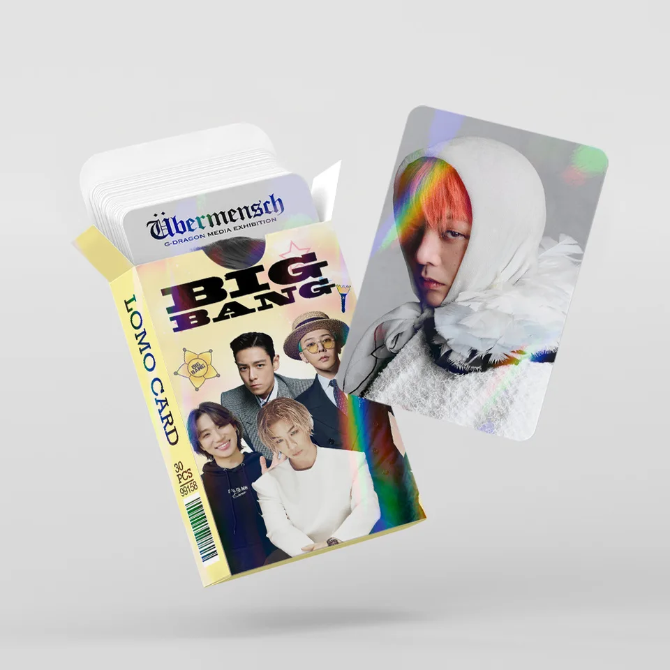 30Pcs/Set BIGBANG Idol New Series HD Printd Photocards GD TAEYANG