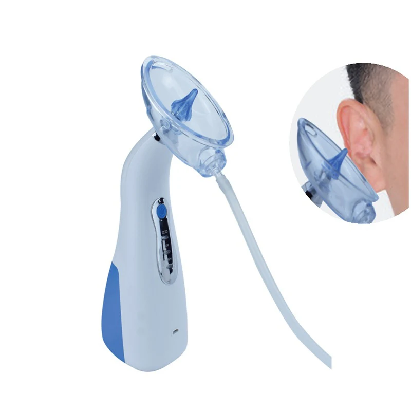Electric Ear Cleaner with Irrigation System Automatic Ear Cleaning Kit for Adults Kids Safety Ear Washer Earwax Removal Recharge 2
