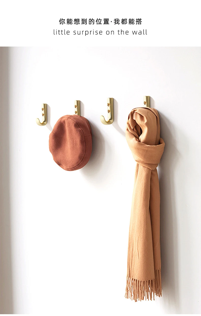 Küchen schrank Lagerung Wandbehang Kleider haken Schlafzimmer Robe Wohnzimmer Kleider haken Robe Haken Handtuch haken Bad zubehör badezimmerzubehör badezimmer haken küchen schrank aufbewahrung kleiderbügel schlüssel wa – Detail 28
