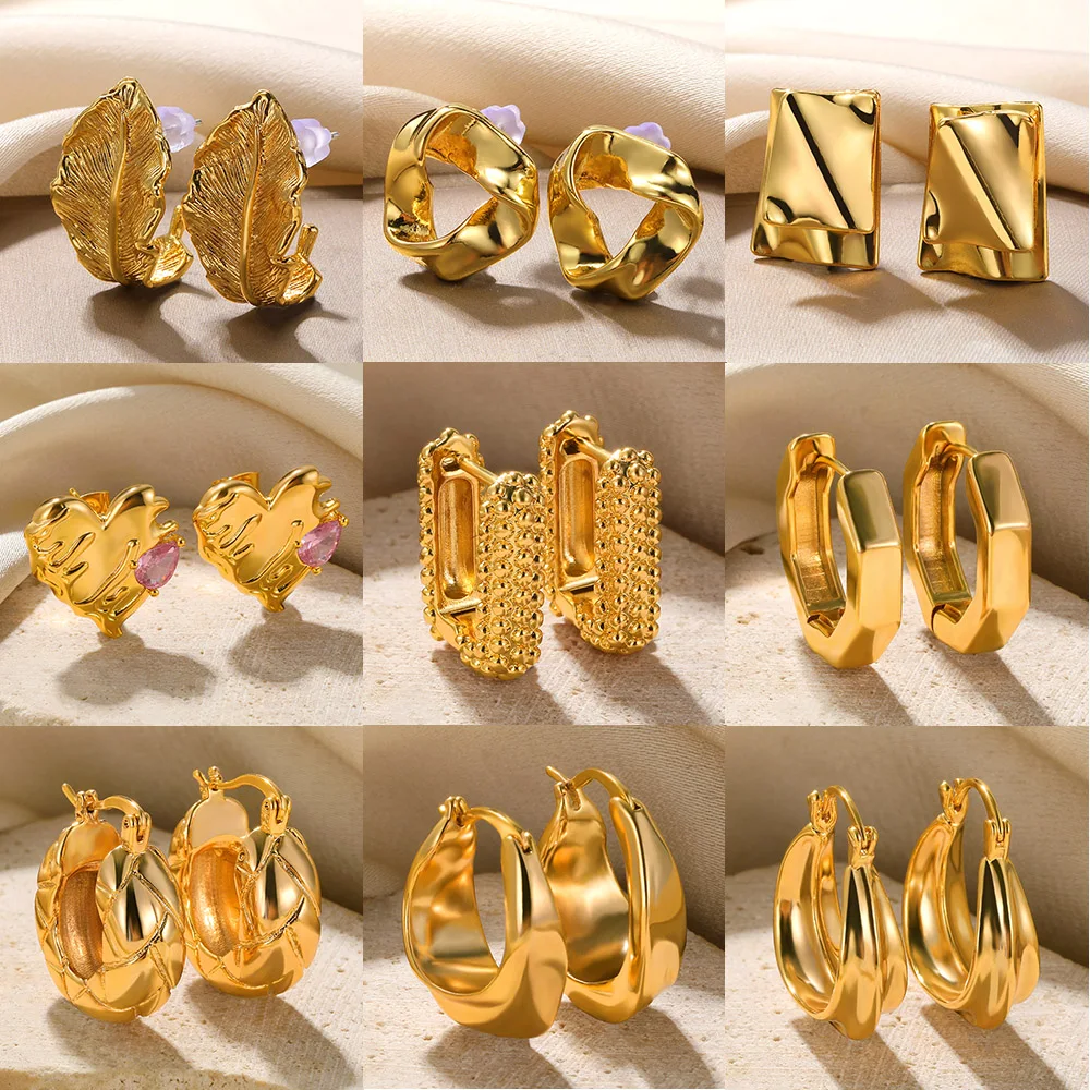 Componenti Per Orecchini In Acciaio Inossidabile 304 All'ingrosso - Foto 5