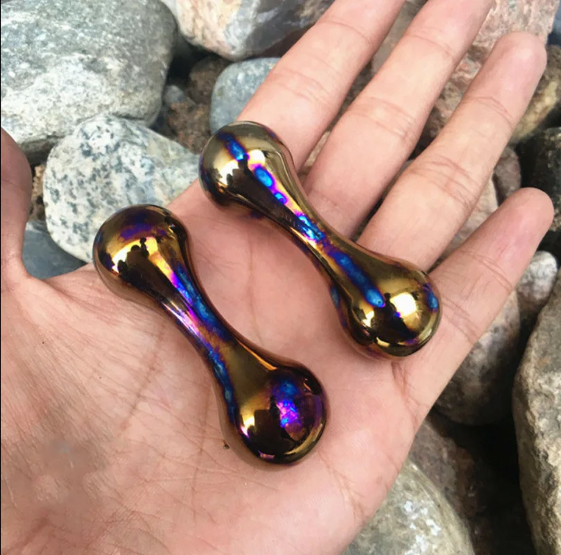 

New 1PC Titanium Worry Bead Begleri Finger Skill Paracord Stress Knucklebone Fidget Toy