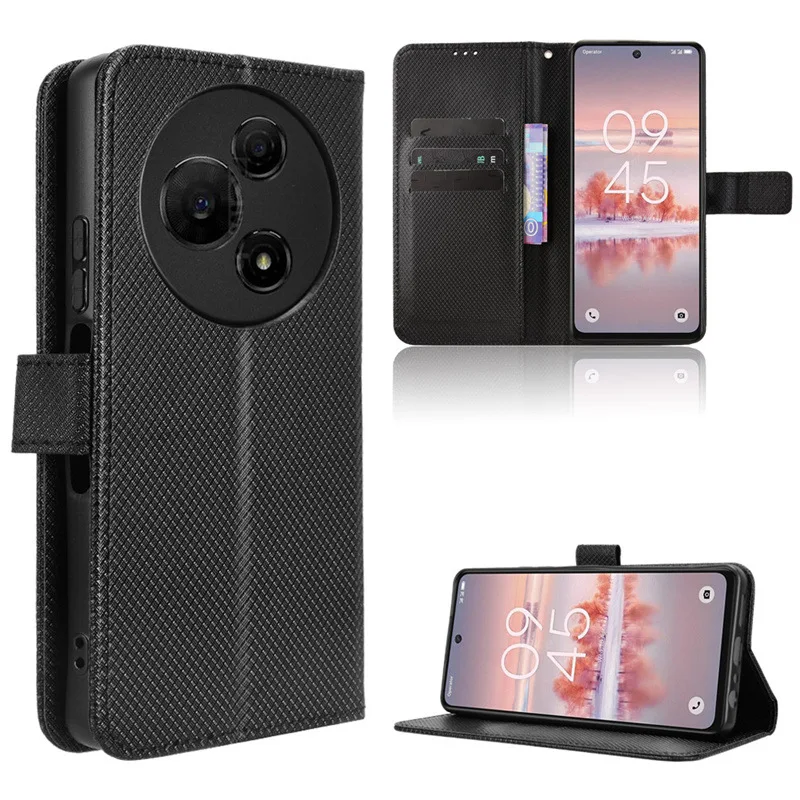 Leather Flip Wallet Case | Magnetic Book Cover Stand Holder | Premium Shell Capa s