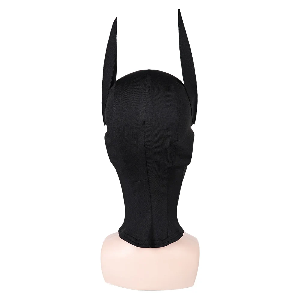 Cosplay Hats Bruce Wayne Adult Men Disguise Black Hat Headgear Costume Accessories Male Half Head Mask Halloween Prop