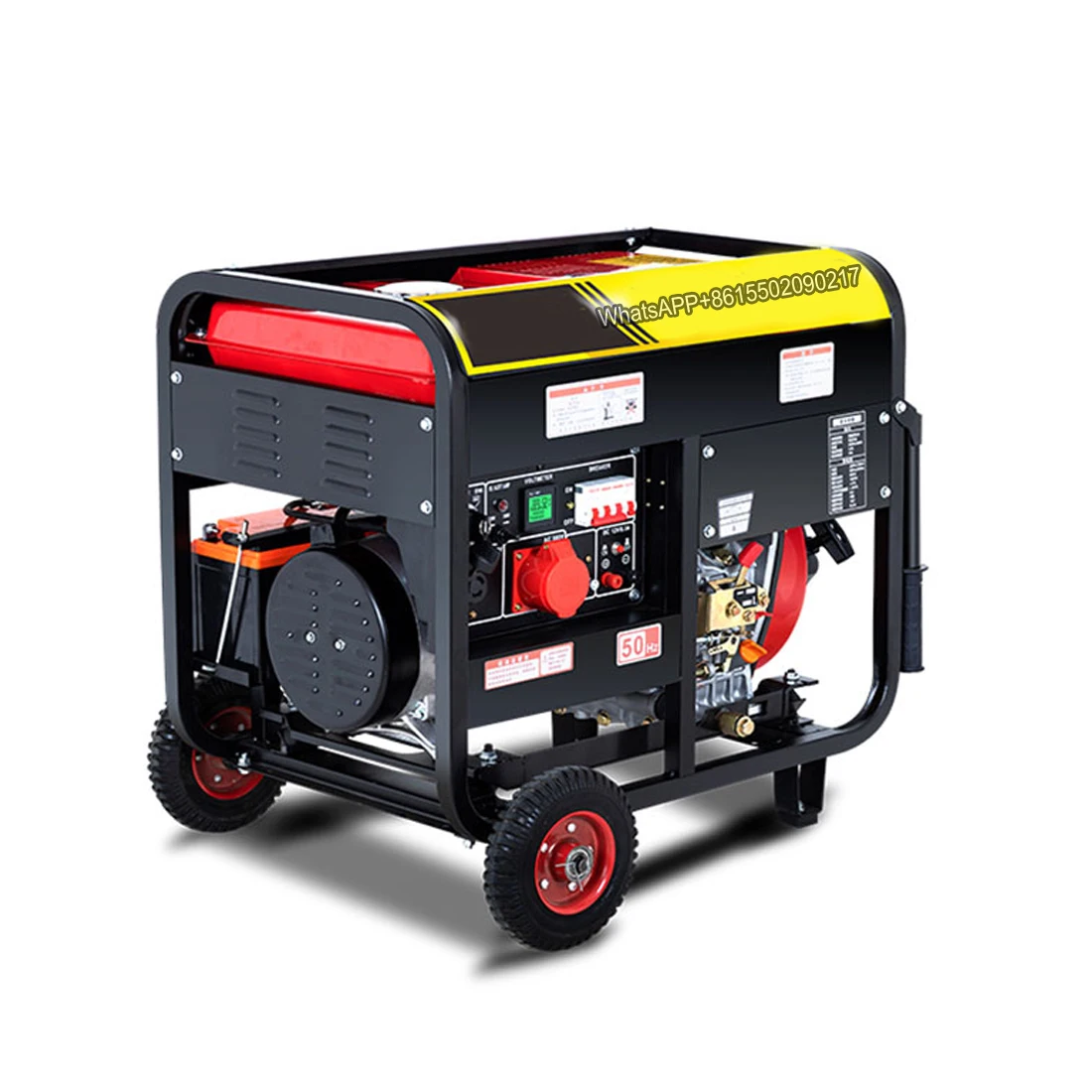 Portable generator set best sale