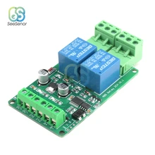  Modbus-Rtu 1/2/4/8 Channel Optocoupler Isolation 12V Relay Module Switch Modbus RTU Relay Output Switch RS485/TTL Communication 