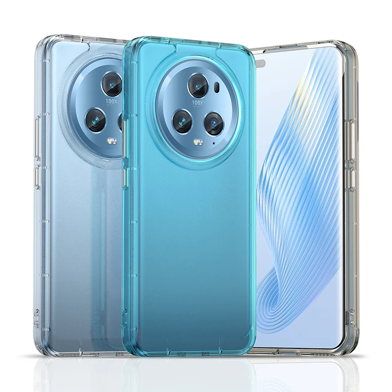 Custodia Trasparente Per Honor Magic 5 Pro Cover Per Honor Magic 5 Pro Fundas Coque Candy Color Soft Flessibile Tpu Paraurti Posteriore Magic 5 Pro