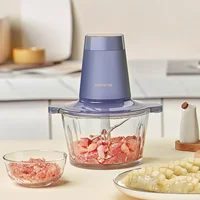 Joyoung Meat Grinder 220V 300W Home Food Processor Glass Bowl 2L Multifunctional Meat Cutting Machine Electric Kitchen Blender 1