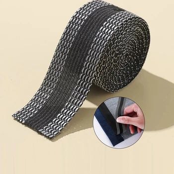 Самоклеющиеся брюки, паста, не режет, сокращает ремонт, брюки для джинсов, одежды и джинсов, одежда, сделай сам, швейные ткани