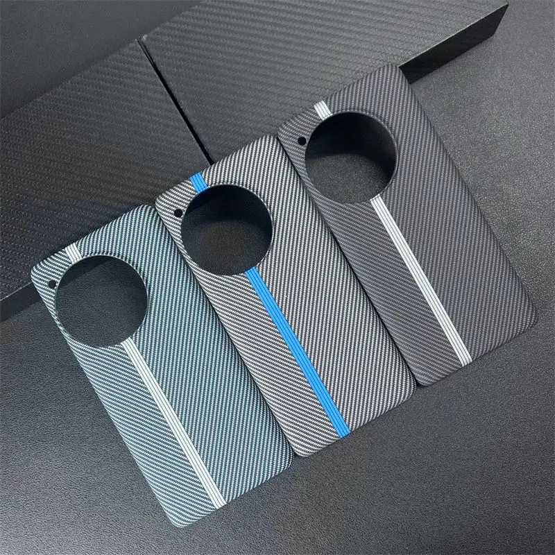Sleek Carbon Fiber Slim Protective Back Cover