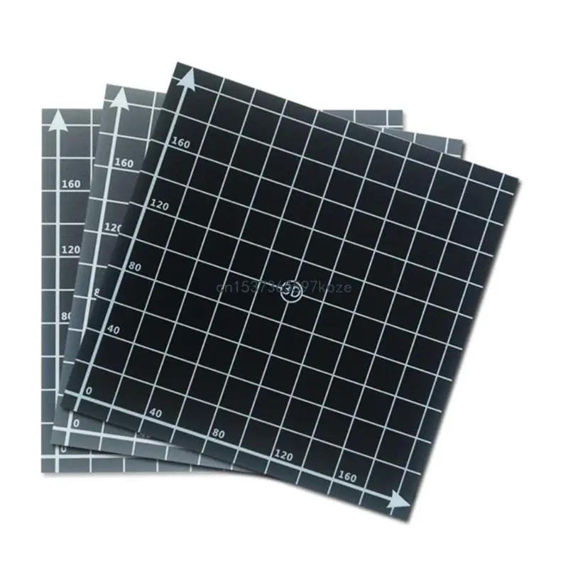 3D 인쇄 빌드 표면 히트 베드 스티커 좌표 인쇄 표면 빌드 시트 플레이트 11.8x11.8in 8.66x8.66in