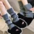 TARUXY Knitted Loose Socks For Women 2024 New Autumn Winter Warm Solid Leg Warmer Girl Korean Casual Lovely Knitwear Socks Woman