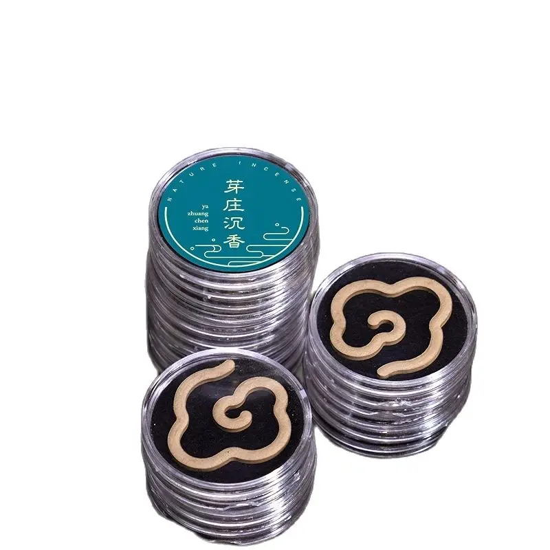20PCS Cloud Shape Incense Coils Non Sticky Powder Nha Trang Coil Incense Aromatherapy Individual