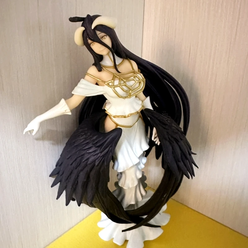 

19cm In Stock Good Smile Original Genuine Gsc Pop Up Parade Albedo Overlord Action Anime Figure Collectible Pvc Model Toys Gift