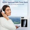 10000mAh Magnetic Charger Power Bank Wireless 22.5W USB-C Foldable Stand LED Display For IPhone 16/15/14/13/12 All Series 5