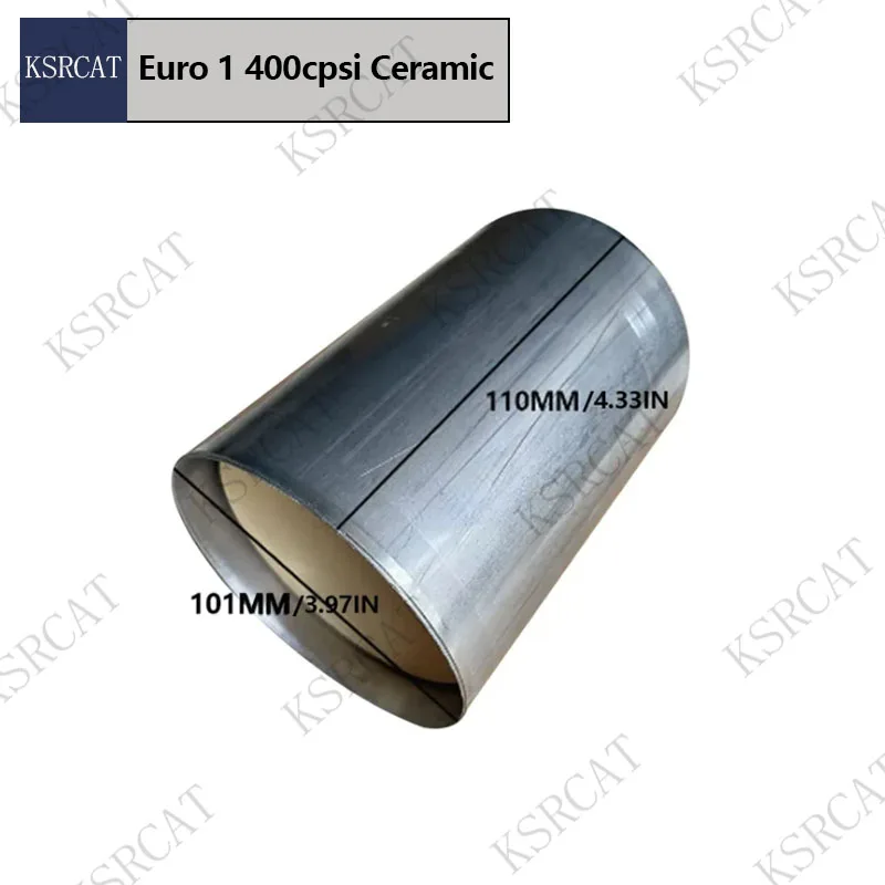 No Standard EURO 1 101*110MM 400 CELL Silencer Auto Parts Honeycomb Exhaust Filter Motorcycle Exhaust Silencer