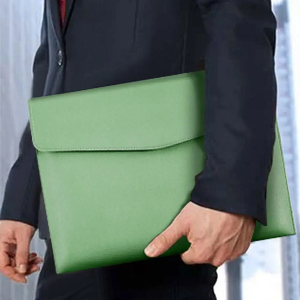 Data Contract Bill Storage Leather Leather File Folder Large Capacity A4 File Bag Document Bag School Office