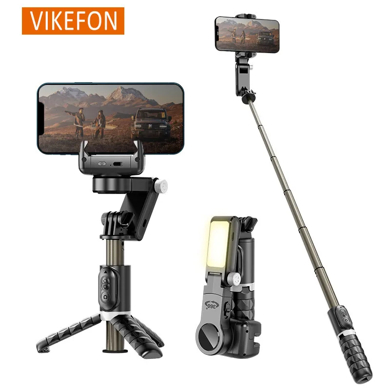 Handheld Gimbal Stabilizer 360&deg; Rotation Gimbal Stabilizer Selfie Stick Following Shooting Phone Tripod Gimbal iPhone Phone Smartphone Live Photography