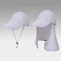 Multifunction Quick Drying UV Protectio Hat Outdoors Water-resistant Baseball Baseball Cap For Men With Face Neck Protection 2