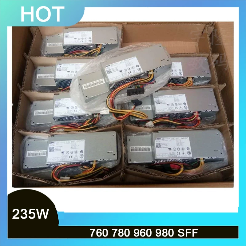235W For DELL 760 780 960 980 SFF Power Supply L235P 01 H235P 00 PW116 RM112