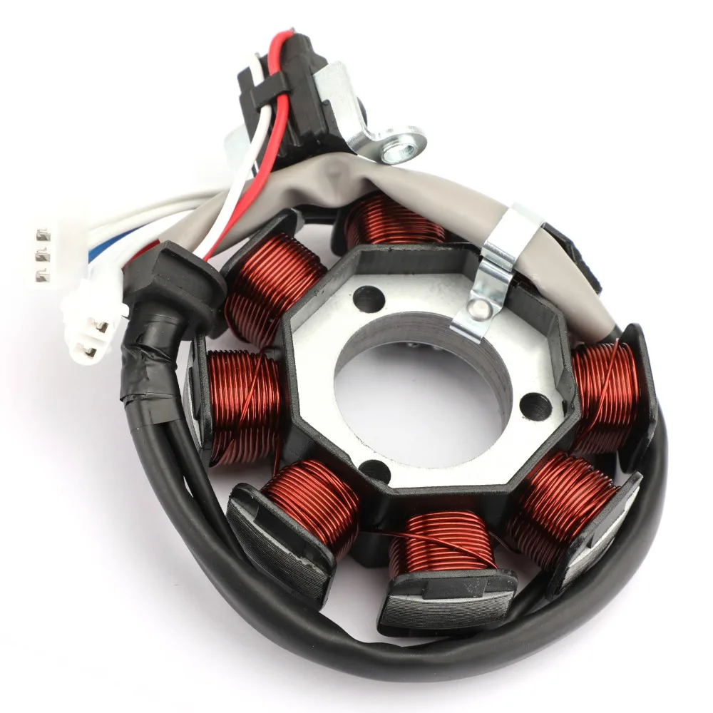 

Areyourshop Motorcycle Alternator Stator For Yamaha XT125 X/R YBR125 05-14 3D9-H1410-00 3D9-H1410-01 Motorcycle Accessories
