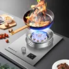 Kitchen Versatile Stainless Steel Gas Stove Household Gas Stove Liquefied Gas Natural Gas Embedded Desktop Furnace 2